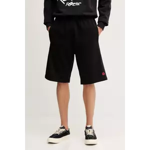 Kenzo pantaloni scurți din bumbac culoarea negru, FE65PA8264MF imagine