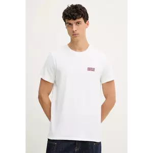 American Vintage tricou din bumbac culoarea alb, uni, MYKO02C imagine