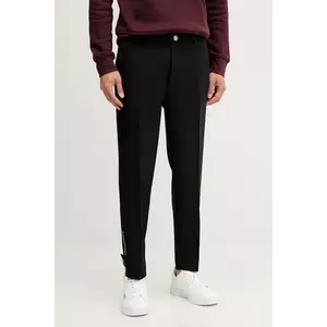 Versace Jeans Couture pantaloni culoarea negru, drept, 79GAA128 N0136 imagine