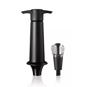 Vacu Vin pompă de vid pentru vin cu turnător și dop Wine Server & Saver 7, 3 x 4, 5 x 13, 4 cm culoare neagră imagine