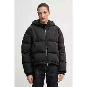 Iceberg geacă de puf culoarea negru, de iarnă, oversize, J031 6403 imagine