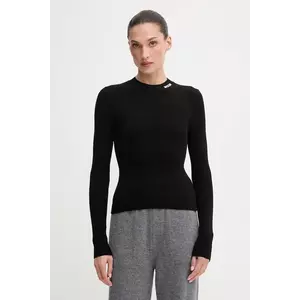 MSGM pulover culoarea negru, cu turtleneck, 3941MDM217.257784 imagine