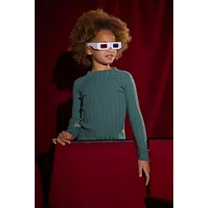 Mayoral pulover culoarea verde, cu turtleneck, 7015 imagine