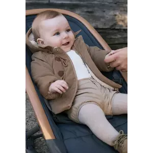 Mayoral Newborn geacă bebe culoarea maro, 2411 imagine