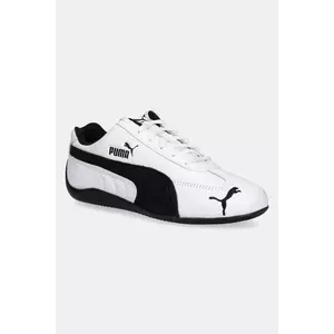 Puma sneakers din piele Speedcat LTHR culoarea alb, 403175 imagine