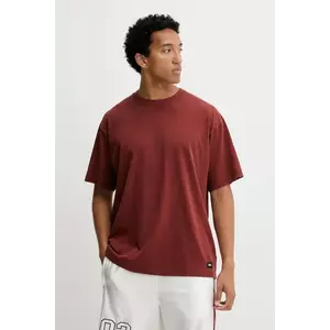 Vans tricou din bumbac culoarea portocaliu, uni, VN000PFJNB31 imagine