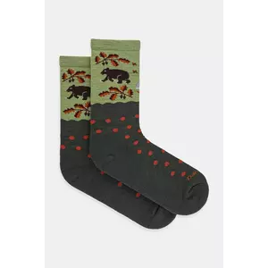 Darn Tough șosete din amestec de lână culoarea verde, 6105 imagine