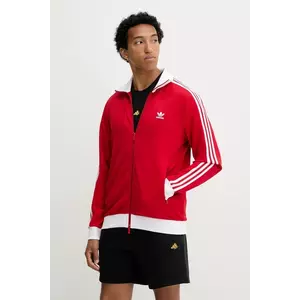 adidas Originals bluză Classic culoarea roșu, cu imprimeu, IM4511 imagine