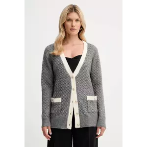 Fracomina cardigan culoarea gri, light, FR25WT8020K55401 imagine