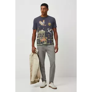 Medicine jeans culoarea gri imagine