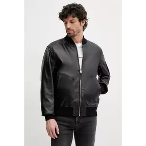 MACKAGE geacă bomber cu doua fete culoarea negru, de tranziție, EASTON.SA imagine