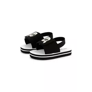 Karl Lagerfeld sandale copii culoarea negru, Z30384 imagine