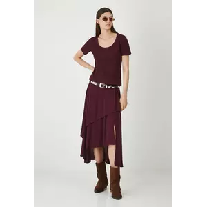 Medicine tricou culoarea bordo imagine