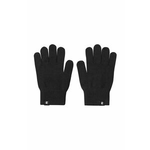 Reima manusi de lana pentru copii Nappaus culoarea negru, 5300273A imagine