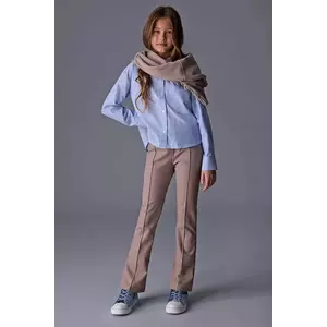 Mayoral leggins copii culoarea maro, uni, 7757 imagine