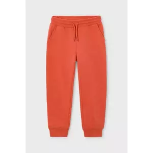 Mayoral pantaloni de trening pentru copii culoarea portocaliu, 725 imagine