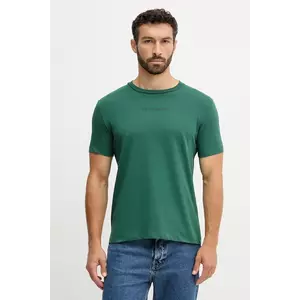 Trussardi tricou din bumbac culoarea verde, cu imprimeu, G0308000054N imagine