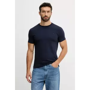 Trussardi tricou culoarea bleumarin, uni, G0228000042N imagine