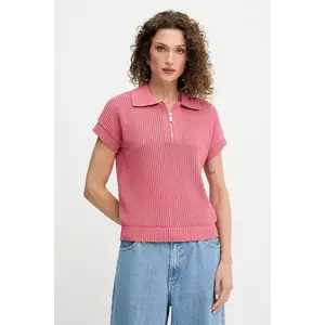 Morgan tricou polo culoarea roz, MLAOS imagine