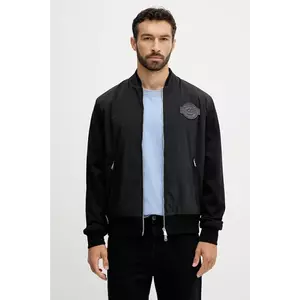 BOSS geacă bomber culoarea negru, de tranziție, 50543675 imagine