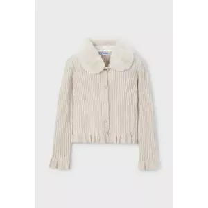 Mayoral cardigan copii culoarea bej, 4311 imagine