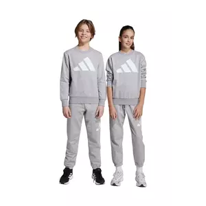 adidas trening copii culoarea gri, JV9937 imagine