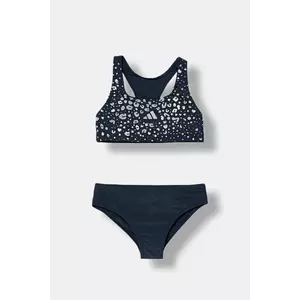 adidas Performance costum de baie pentru copii din două piese culoarea albastru marin, JW2486 imagine