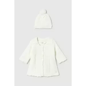 Mayoral Newborn haină de copil culoarea bej, 2412 imagine