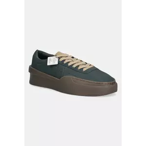 Lacoste adidași din nubuc Aura Club Sneakers culoarea verde, 50SMA0144 imagine