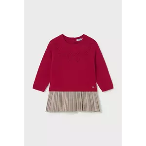 Mayoral rochie bebe culoarea roșu, mini, evazați, 2908 imagine