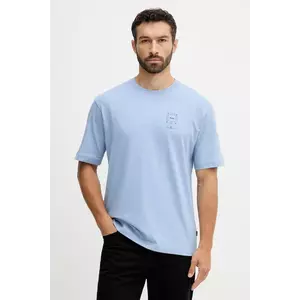 BOSS Orange tricou din bumbac cu imprimeu, 50546370 imagine