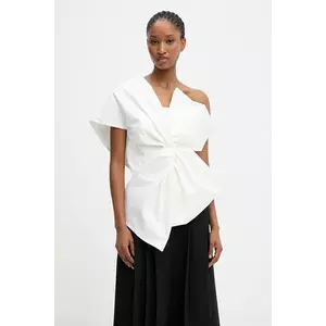 Answear.LAB bluza culoarea alb, neted imagine