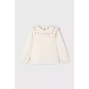 Mayoral bluză culoarea bej, 4134 imagine