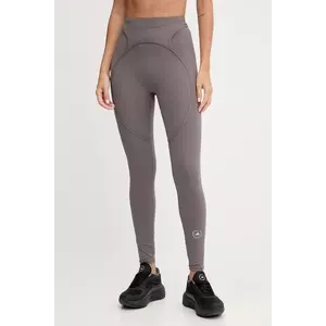 adidas by Stella McCartney leggins de antrenament TruePurpose culoarea maro, uni, JM1398 imagine