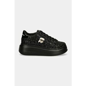Karl Lagerfeld sneakers ANAKAPRI culoarea negru, KL63531N imagine