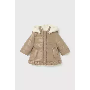 Mayoral Newborn geacă reversibilă pentru bebeluși culoarea maro, 2404 imagine