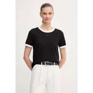 Dkny tricou culoarea negru, DJ5R0710 imagine