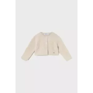 Mayoral cardigan bebe culoarea bej, light, 2357 imagine