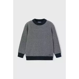 Mayoral pulover copii culoarea albastru marin, călduros, 4376 imagine