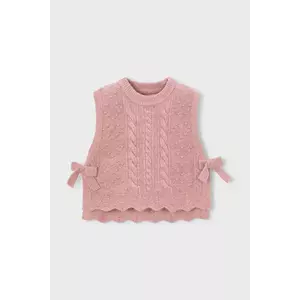 Mayoral pulover copii culoarea roz, 4314 imagine