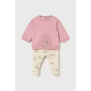 Mayoral Newborn compleu bebe culoarea roz, 2557 imagine