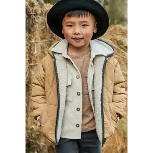 Mayoral geacă copii culoarea bej, 4421 imagine