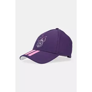 adidas Performance șapcă de baseball din bumbac pentru copii culoare violet JM1831 imagine