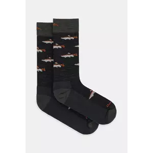 Darn Tough șosete din amestec de lână culoare gri 6085 imagine