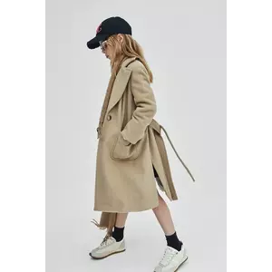 MAX&Co. palton pentru copii MAXJ1F JACKET culoare bej MX0001 imagine