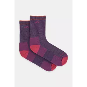 Darn Tough șosete de lână culoare violet 1903 imagine