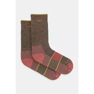 Darn Tough șosete de lână culoare maro 1908 imagine