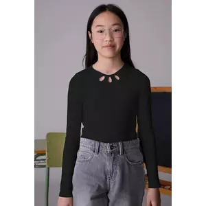 Mayoral longsleeve culoarea negru, 7022 imagine