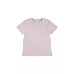 Levi's tricou copii LVG BATWING CHEST HIT TEE culoarea alb, 4EK826 imagine