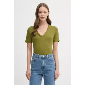 United Colors of Benetton tricou din bumbac culoarea roz, 3GA2E4230 imagine